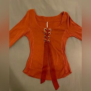 Retro Free People shirt.